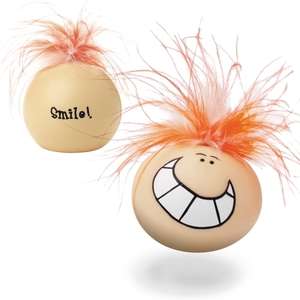 Custom Promotional Sir Squeeze-A-Lot Goofy Stress Ball