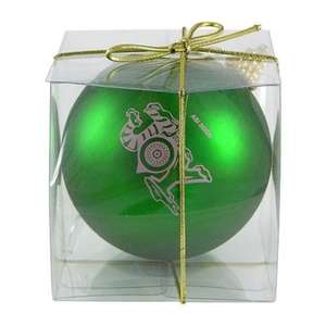 3-1/4"  Shatterproof Ornament Green