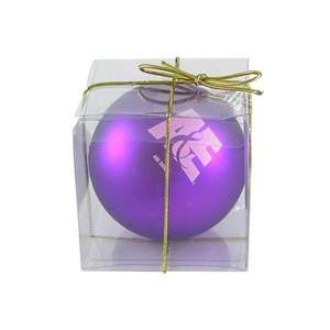 3-1/4"  Shatterproof Ornament Purple