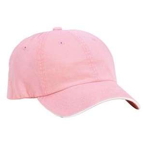 Port Authority Signature Sandwich Bill Cap with Striped Closure 