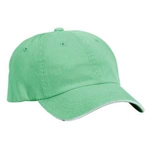 Port Authority Signature Sandwich Bill Cap with Striped Closure 