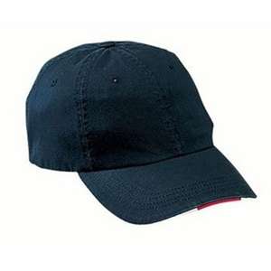 Port Authority Signature Sandwich Bill Cap with Striped Closure 
