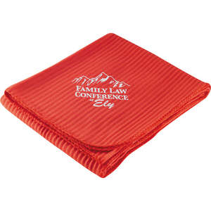 Spring Throw Blanket Red