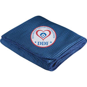 Spring Throw Blanket Blue, Royal