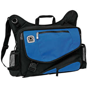 OGIO Hip Hop Messenger - Dark/All Blue, True Royal