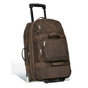 OGIO Layover Travel Bag - Dark/All Brown, Plaid