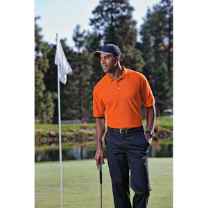 Nike Golf Pique Knit Sport Shirt - Dark/All 