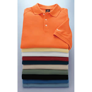 Nike Golf Pique Knit Sport Shirt - Dark/All 