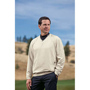 Nike Golf V-Neck Wind Shirt - Dark/All 