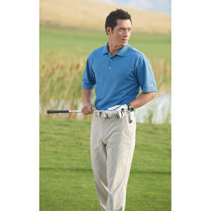 Nike Golf Dri-Fit UV Textured Sport Shirt - Dark/All 