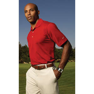 Nike Golf Dri-Fit UV Textured Sport Shirt - Dark/All 