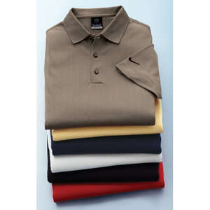 Nike Golf Dri-Fit UV Textured Sport Shirt - Dark/All 