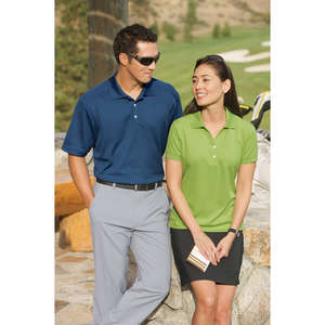 Nike Golf Ladies Dri-Fit Classic Sport Shirt - Dark/All