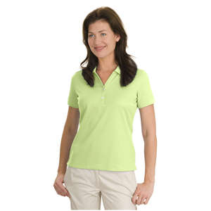 Nike Golf Ladies Dri-Fit Classic Sport Shirt - Dark/All