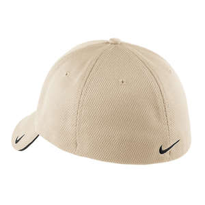 Nike Golf Dri-Fit Mesh Swoosh Flex Sandwich Cap - Dark/All