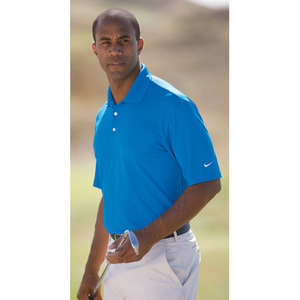 Nike Golf Dri-Fit Cross-Over Texture Sport Shirt - Dark/All
