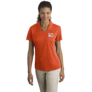Custom Promotional Nike Golf Ladies Dri-Fit Micro Pique Sport Shirt - Dark/All