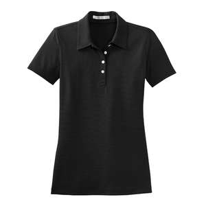 Ladies Nike Sphere Dry Diamond Sport Shirt - Dark/All Black