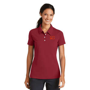 Custom Promotional Ladies Nike Sphere Dry Diamond Sport Shirt - Dark/All