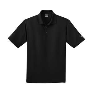 Nike Golf Dri-Fit Micro Pique Sport Shirt - Dark/All Black