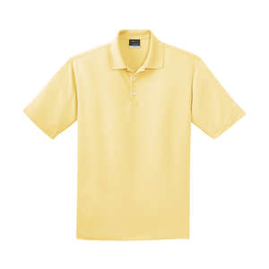 Nike Golf Dri-Fit Micro Pique Sport Shirt - Dark/All Yellow, Cornsilk
