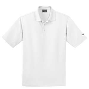 Nike Golf Dri-Fit Micro Pique Sport Shirt - Dark/All White
