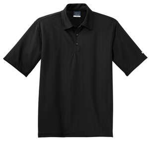 Nike Golf Dri-Fit Drop Needle Sport Shirt - Dark/All Black