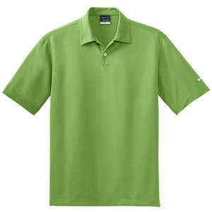 Nike Golf Dri-Fit Pebble Texture Sport Shirt - Dark/All Chlorophyll