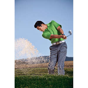 Nike Golf Dri-Fit Mini Texture Sport Shirt - Dark/All
