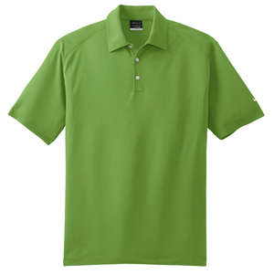 Nike Golf Dri-Fit Mini Texture Sport Shirt - Dark/All Chlorophyll