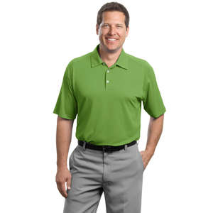 Nike Golf Dri-Fit Mini Texture Sport Shirt - Dark/All