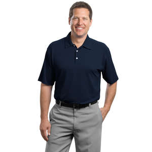 Nike Golf Dri-Fit Mini Texture Sport Shirt - Dark/All