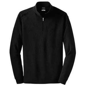 Nike Golf Heather Cover-Up - Dark/All Black, Heathered/Black