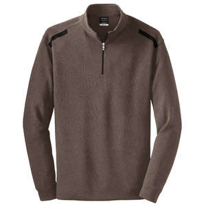 Nike Golf Heather Cover-Up - Dark/All Green, Heathered Moss/Black
