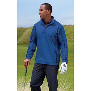 Custom Promotional Nike Golf Half-Zip Wind Jacket - Dark/All