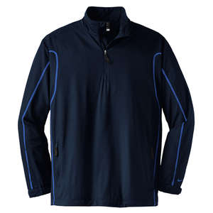Nike Golf Half-Zip Wind Jacket - Dark/All Blue, Navy/Blue, Varsity Royal