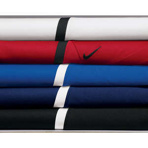 Nike Golf Dri-Fit Shoulder Stripe Sport Shirt - Dark/All