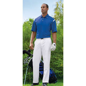 Nike Golf Dri-Fit Shoulder Stripe Sport Shirt - Dark/All
