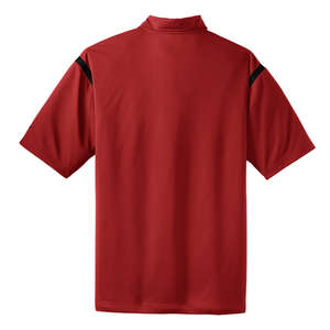 Nike Golf Dri-Fit Shoulder Stripe Sport Shirt - Dark/All