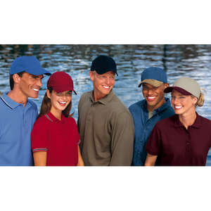 Port Authority Brushed Canvas Cap - Dark/All