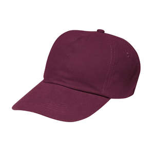 Port Authority Brushed Canvas Cap - Dark/All Maroon
