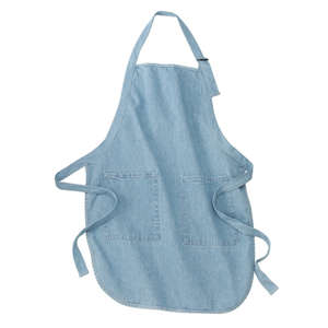 Port Authority Full Length Apron with Pockets - Dark/All