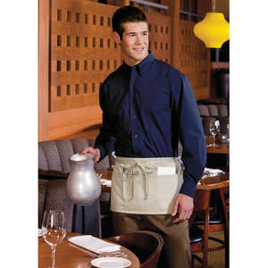 Port Authority Waist Apron with Pockets - Dark/All 