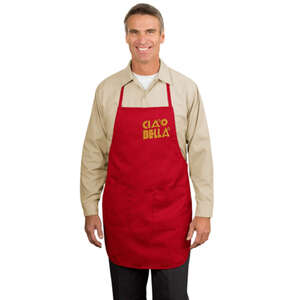 Custom Promotional Port Authority Full Length Apron - Dark/All