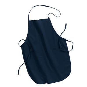 Port Authority Full Length Apron - Dark/All Blue, Navy