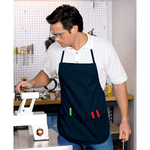 Port Authority Medium Length Apron - Dark/All