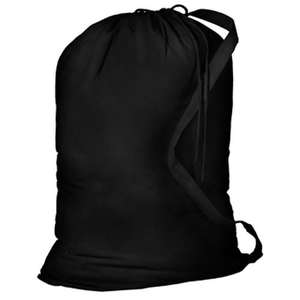 Port and Company Laundry Bag - Dark/All Black