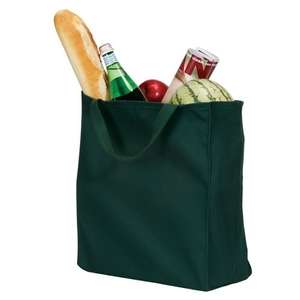 Port and Company Grocery Tote - Dark/All Green, Hunter