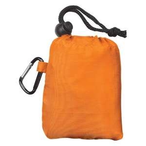 Port Authority Large Stow-N-Go Tote - Dark/All Orange, Tangerine