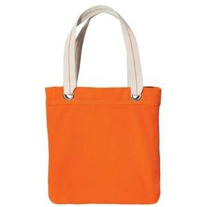 Port Authority Allie Tote - Dark/All Orange, Bright